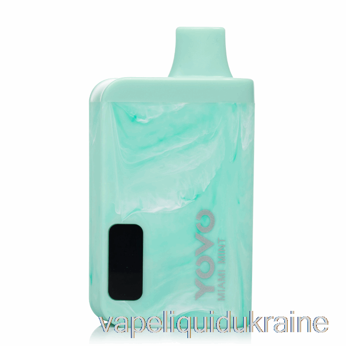 Vape Liquid Ukraine Yovo JB8000 Disposable Miami Mint
